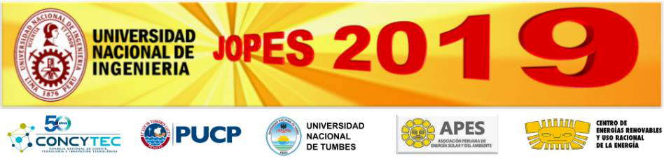 Jornadas Peruanas de Energía Solar JOPES 2019