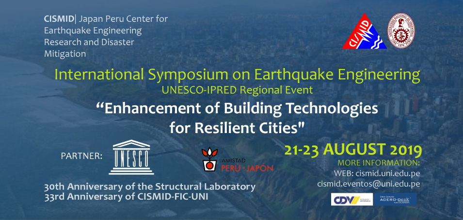 International Symposium on Earthquake Engineering “Enhancement of Building Technologies for Resilient Cities"