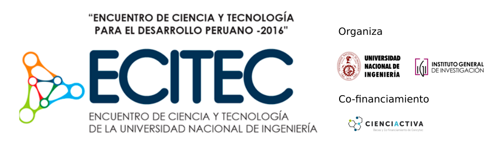 Encuentro de Ciencia y Tecnología ECITEC-UNI 2016